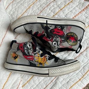 Superman converse slip on RARE